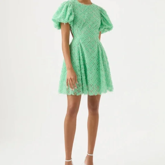 Aje | Dresses | Aje Context Embellished Midi Dress Marine Green Au 8 Never Worn | Poshmark Aje | Dresses | Aje Context Embellished Midi Dress Marine Green Au 8 Never Worn | Poshmark